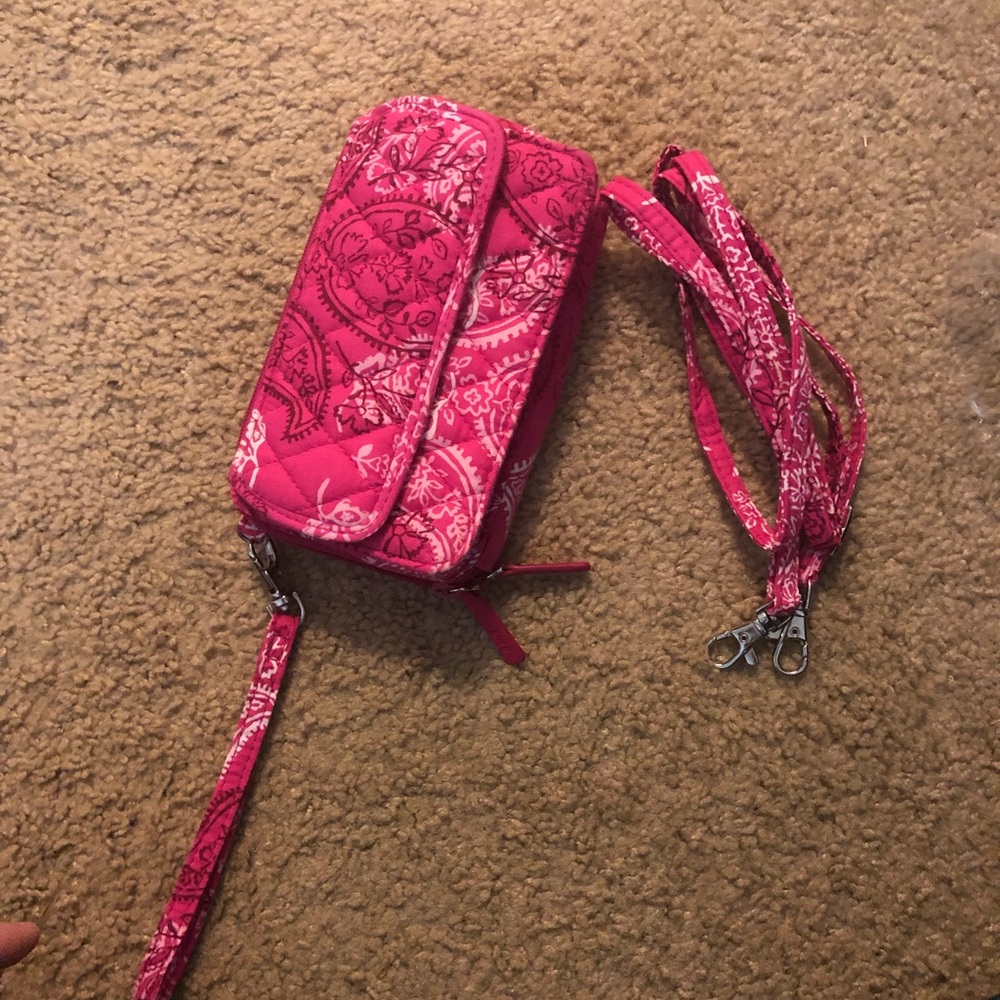 Vera Bradley all in one crossbody wallet
